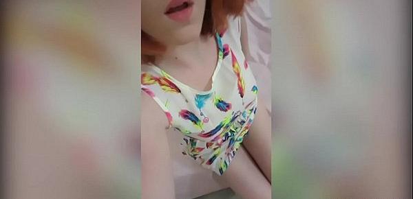  Amateur Redhead Just Took a Masturbation Selfie